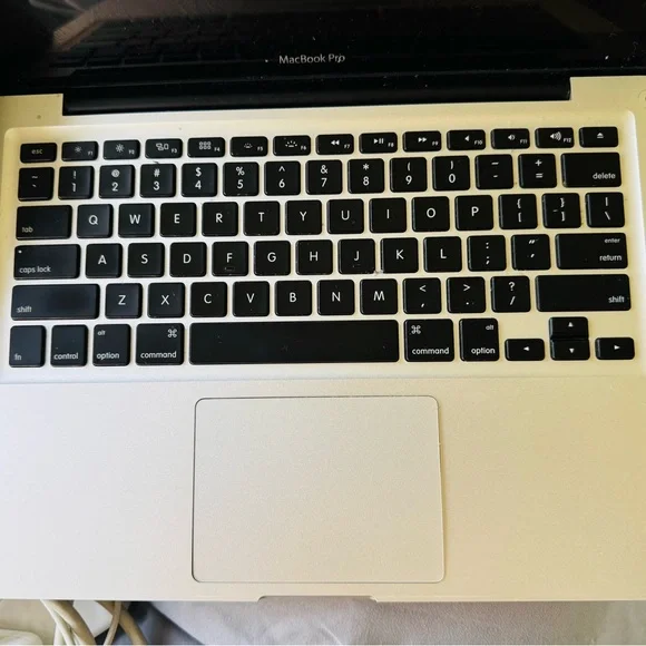 Apple Silver MacBook Pro Laptop with Iconic Design